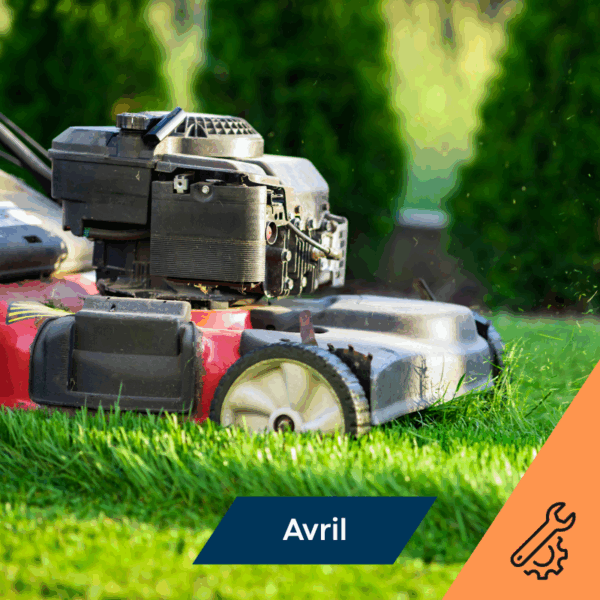 Préparer sa tondeuse pour le printemps.
