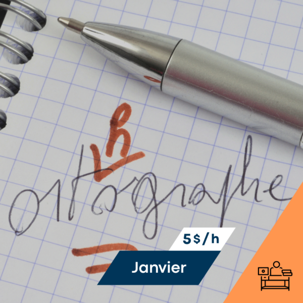 Formation orthographe