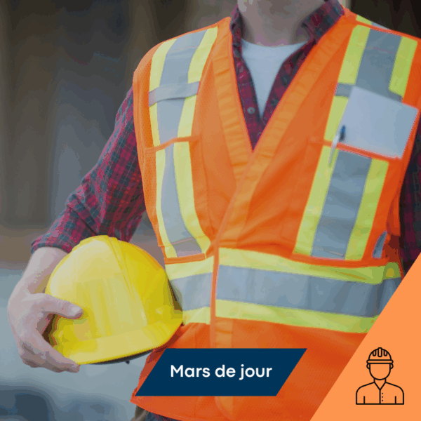 Santé et sécurité générale sur les chantiers de construction – ASP Construction - Mars- Jour