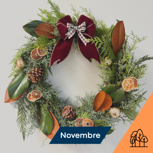 Atelier couronne de Noël Novembre 2026